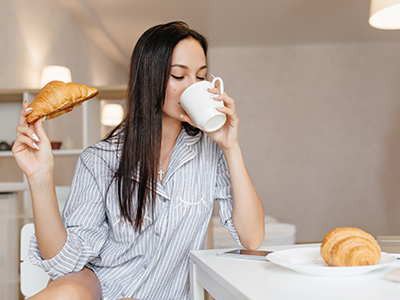 Croissant saludable